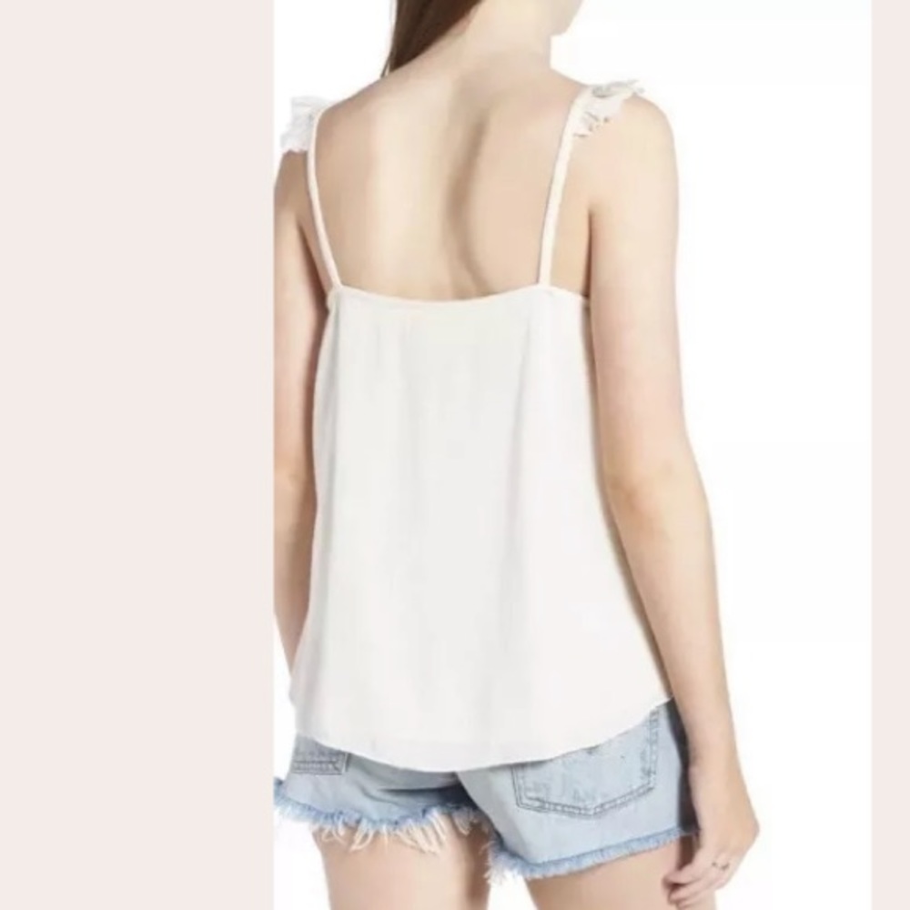 🌹TULAROSA Sparrow Ruffle Tank Size XSmall NEW - Picture 4 of 10